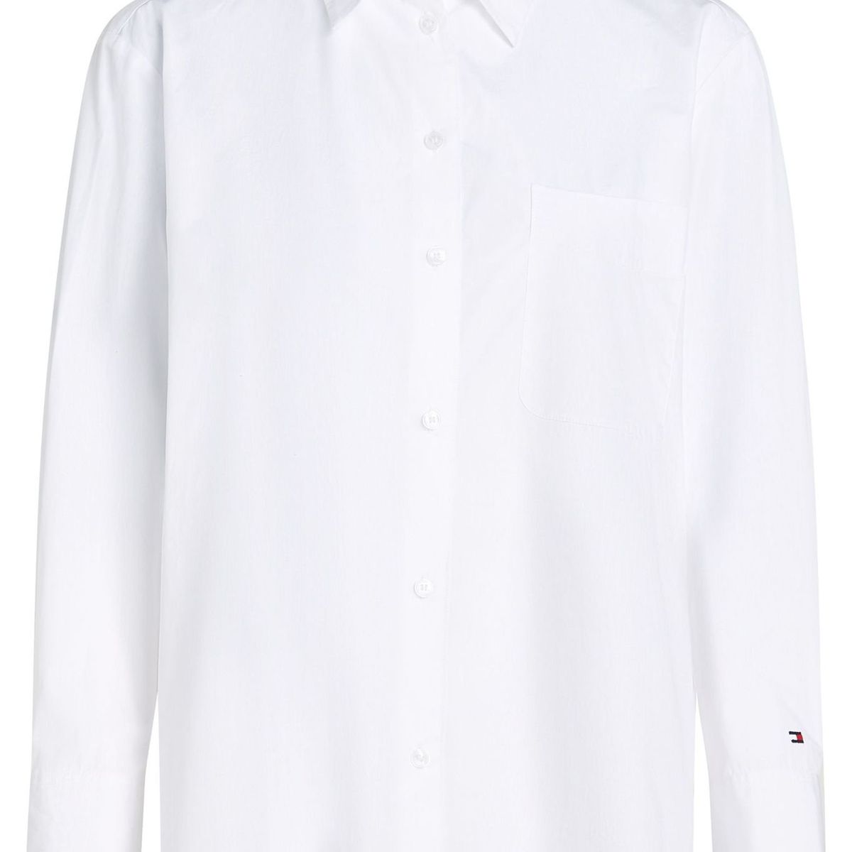 TOMMY HILFIGER - Camisa blanca essential poplin Tommy Hilfiger