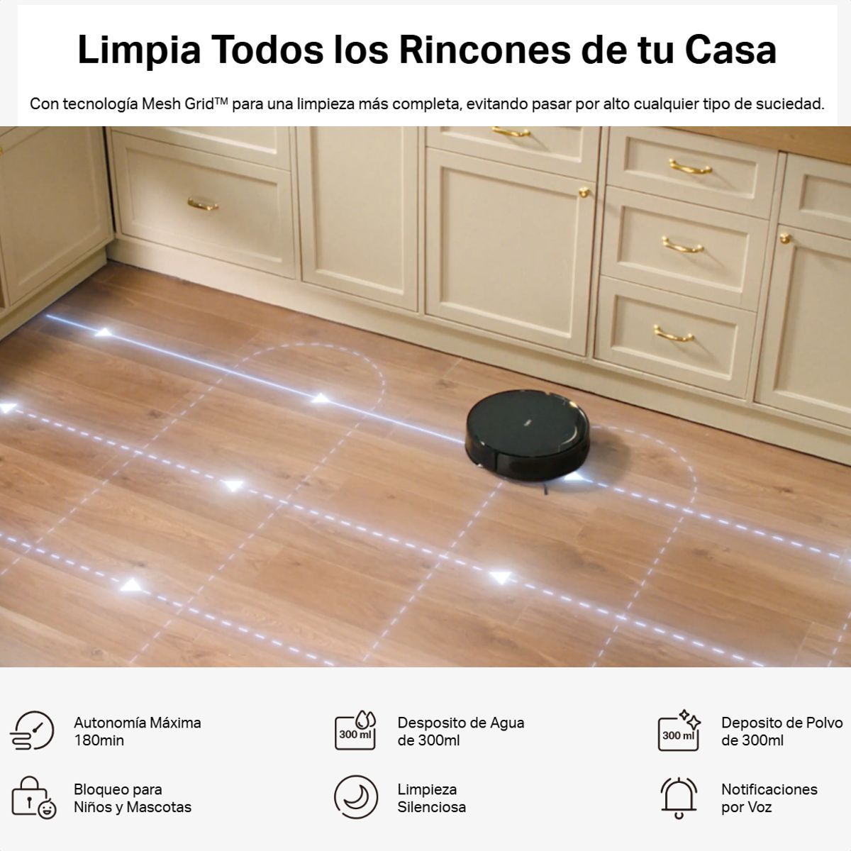 TP LINK - Aspiradora Robot Smart + Estación Tp-link Tapo RV 20 Max Plus