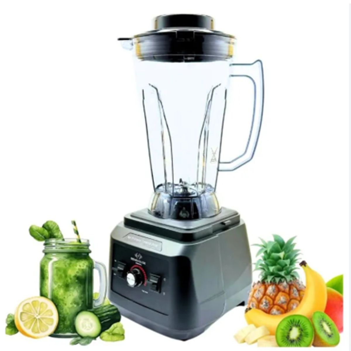 RENAHOUSE - Licuadora Industrial Renahouse Color Negro 20 Velocidades