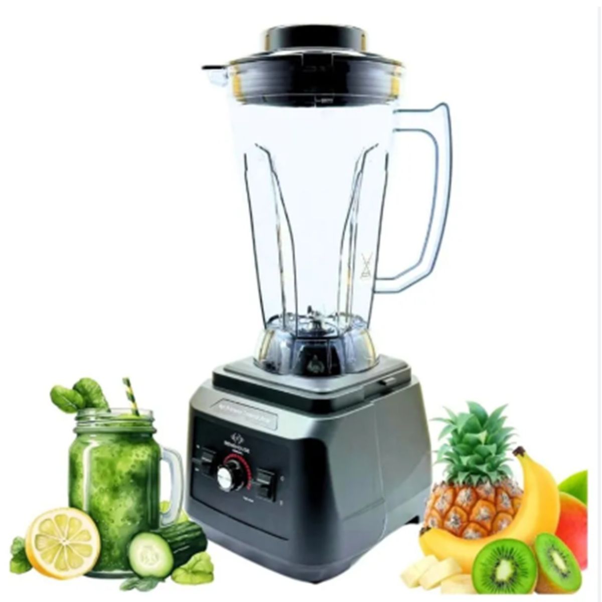 RENAHOUSE - Licuadora Industrial Renahouse Color Negro 20 Velocidades