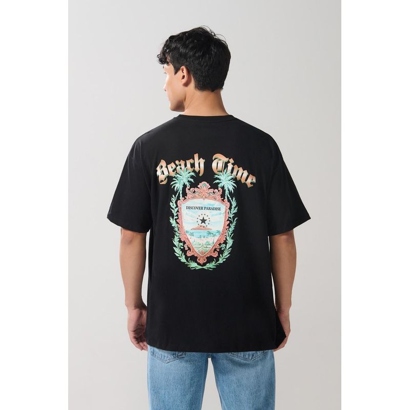 KOAJ - KOAJ Camiseta oversize para hombre manga corta HOMBRE
