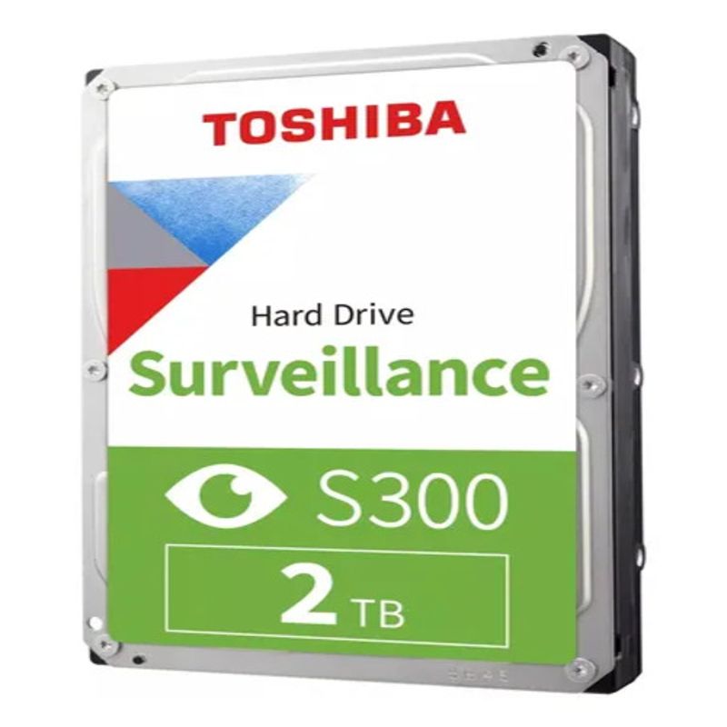 TOSHIBA - HDWT720UZSVA - Disco Duro Toshiba S300 2tb Videovigilancia, 3 Años Garantía