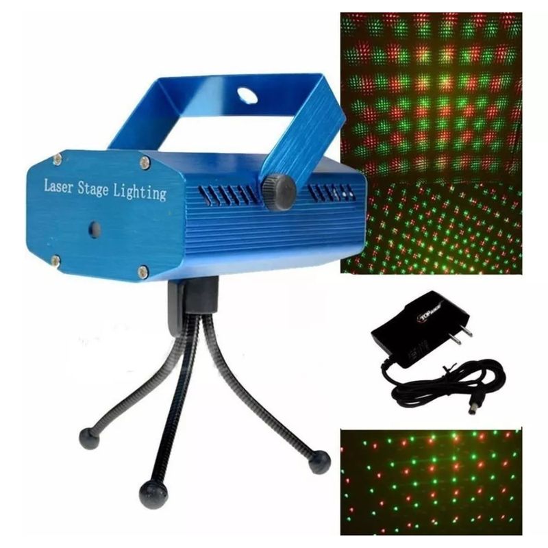 GENERICO - Proyector Láser Multifunción Con Luces U03