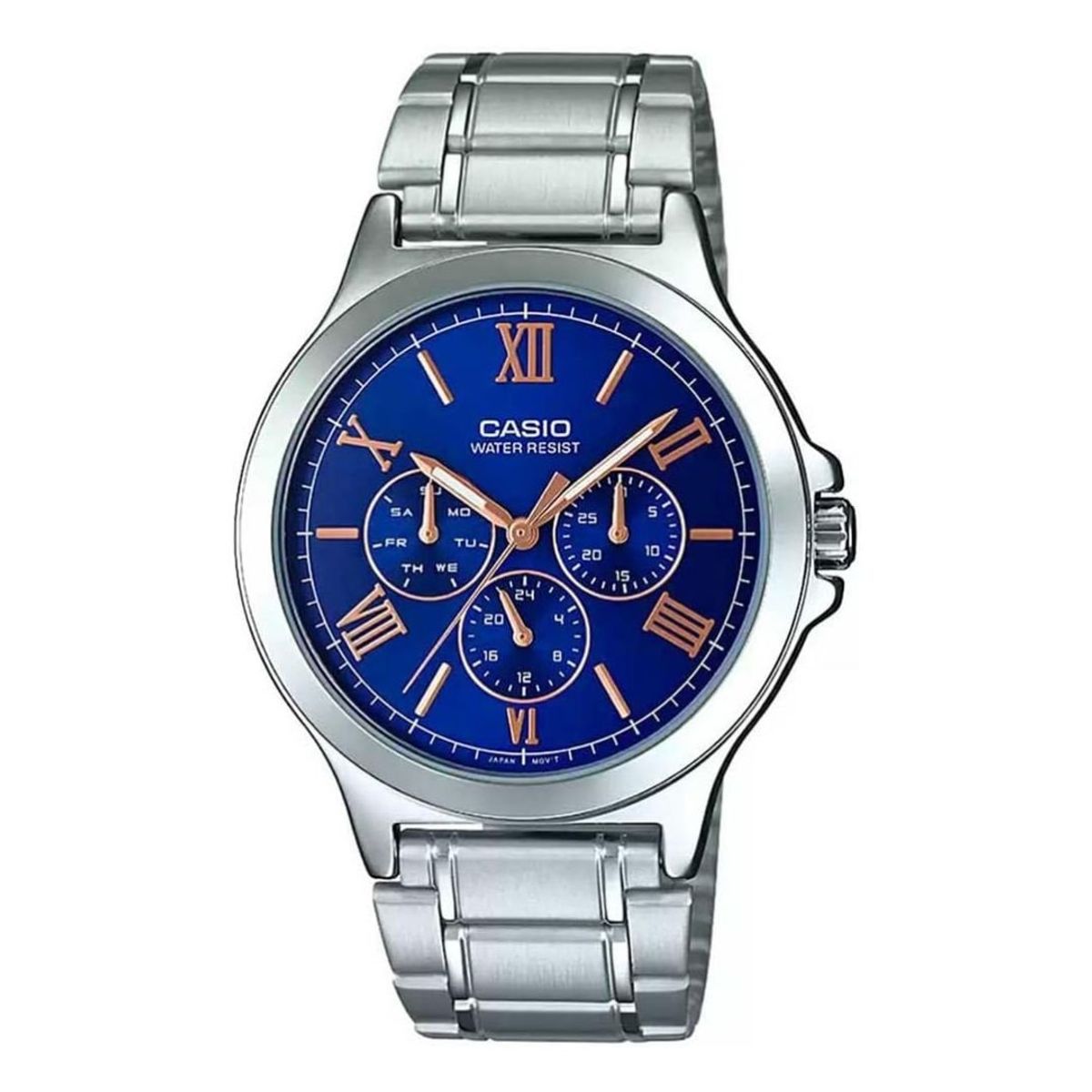 CASIO - Reloj Hombre Casio MTP-V300D-2A Diseño Elegante