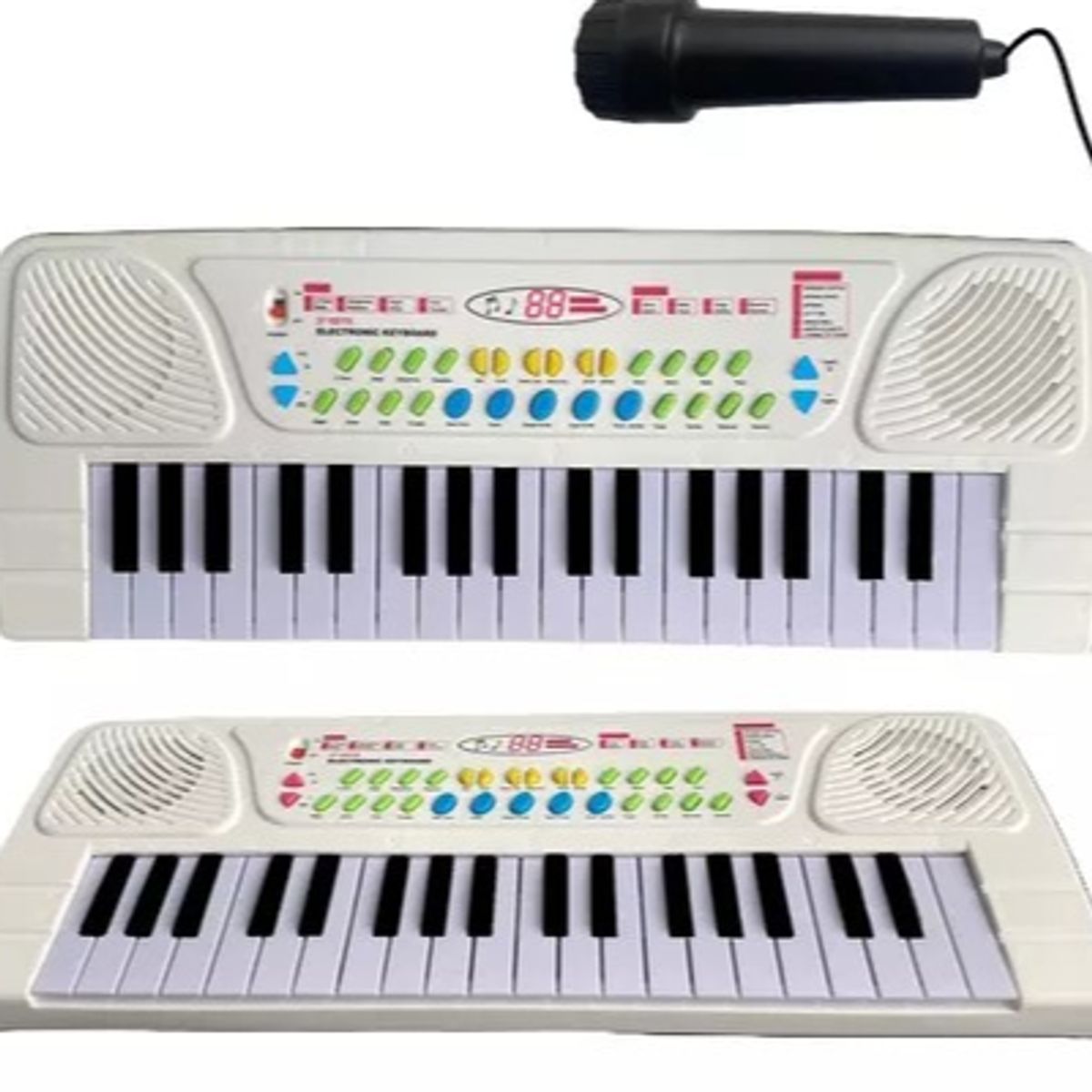 GENERICO - ORGANETA PIANO JUGUETE KARAOKE MICROFONO NIÑO O NIÑA ELECTRICO