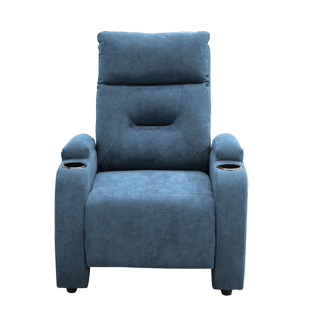 ELITE LIVING - SILLA RECLINABLE LOGAN INDIGO MICROF