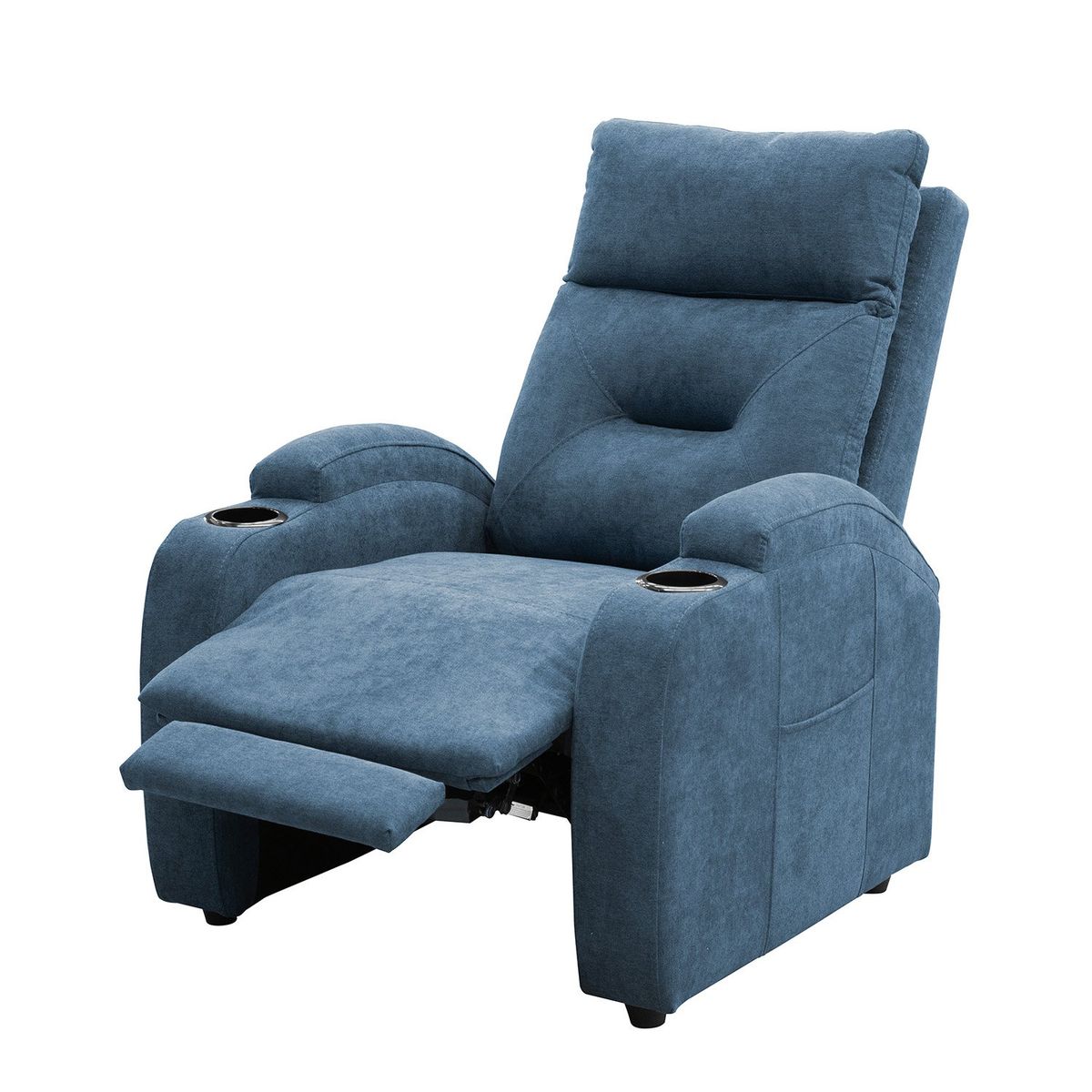 ELITE LIVING - SILLA RECLINABLE LOGAN INDIGO MICROF