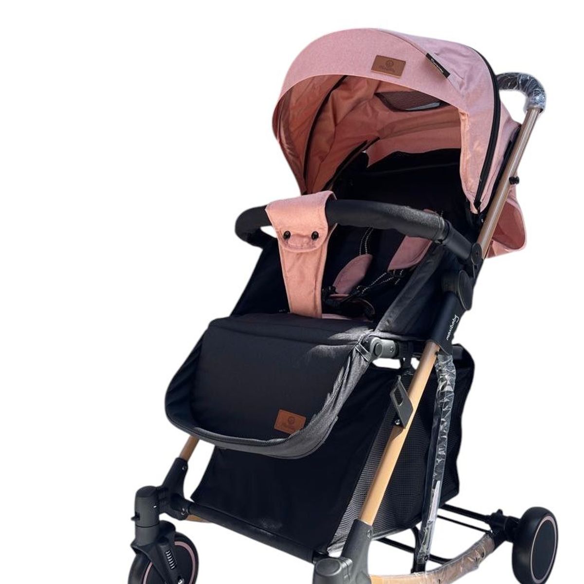 MAXIBABY - Coche Para Bebe Mecedora Maxibaby Capota Extraible Rosa Negro