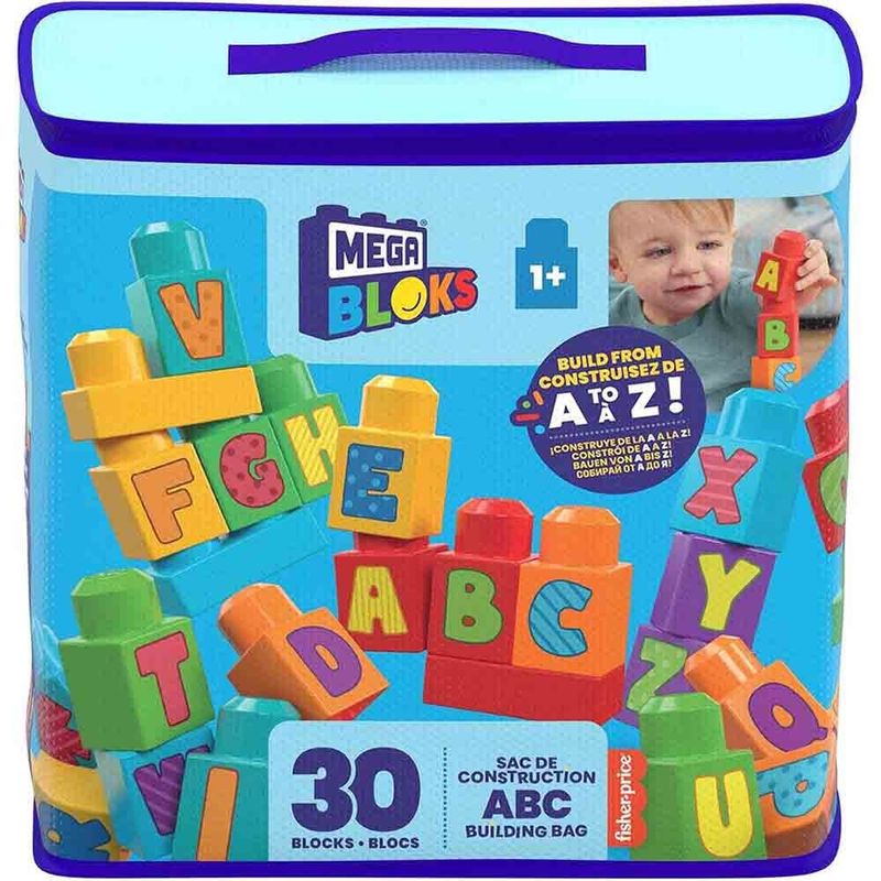 MEGA BLOKS - Mega Bloks Bolsa de Construccion 30 Piezas
