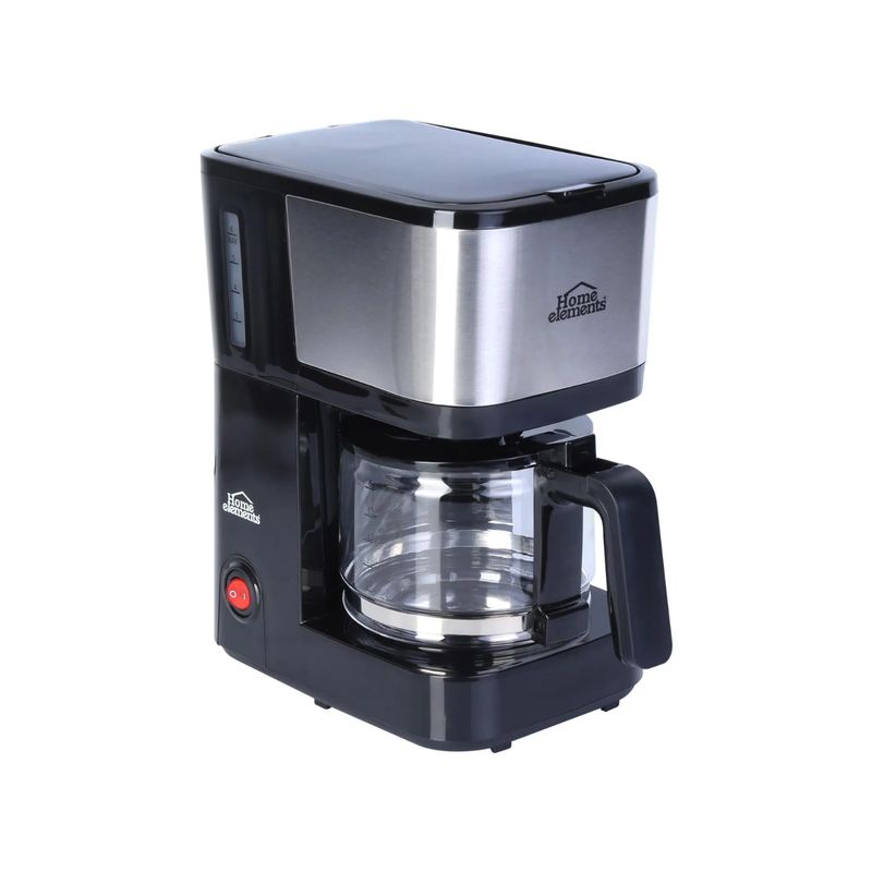 HOME ELEMENTS - Cafetera Eléctrica 6 Tazas Home Elements HECM9420SS