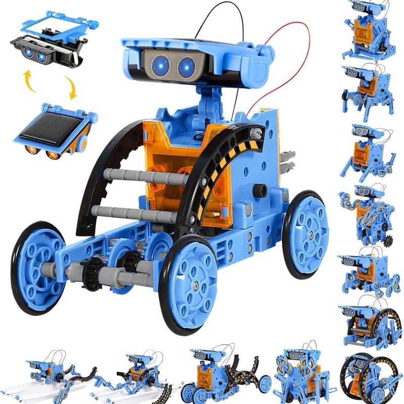 GENERICO - Kit Juego Robot Solar Experimento Educativo Armar 12 Modelos