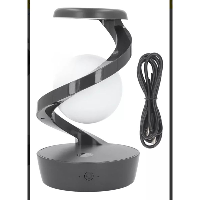 ILUMINATA - LAMPARA BOLA FLOTANTE SENSORIAL CON CARGADOR INALAMBRICO