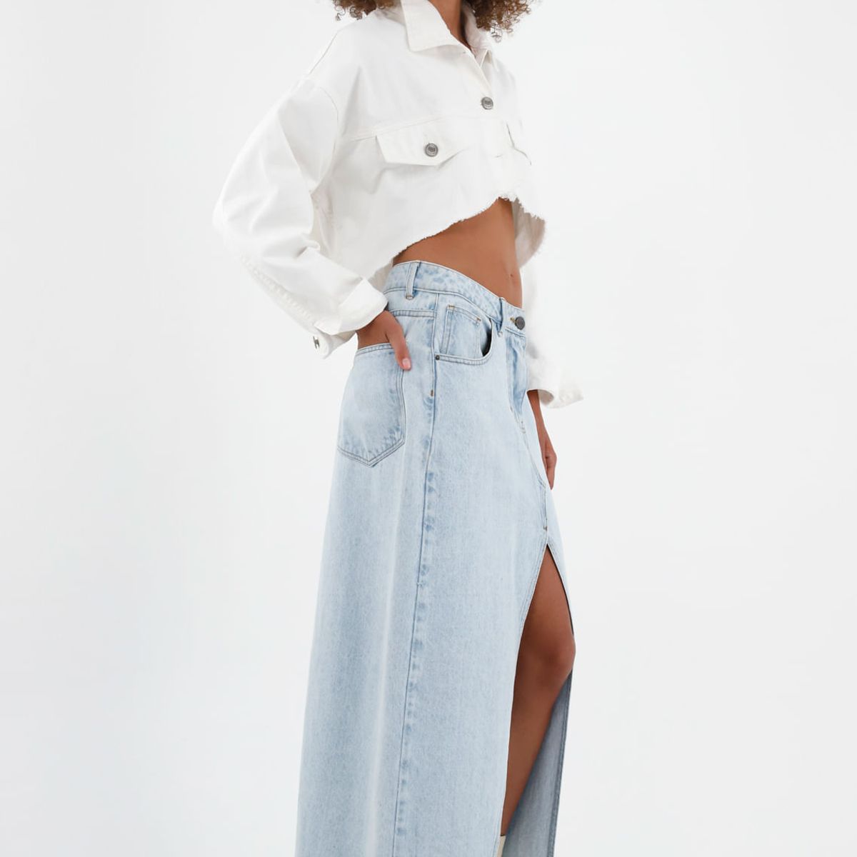 TENNIS - Chaqueta crudo tipo torero para mujer