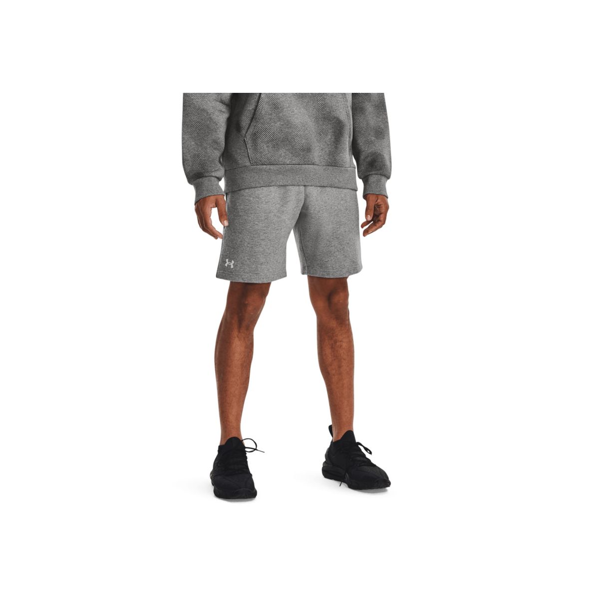 UNDER ARMOUR - Short Hombre UNDER ARMOUR RIVAL FLEECE SHORTS Gris UNDER ARMOUR.