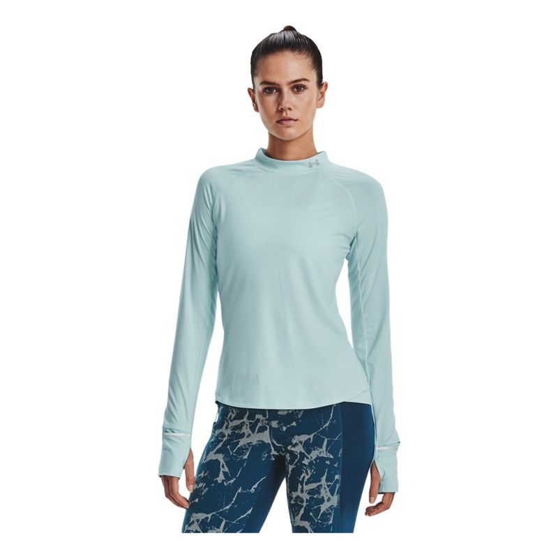 UNDER ARMOUR - Camiseta Mujer UNDER ARMOUR UA OUTRUN THE COLD Azul UNDER ARMOUR.