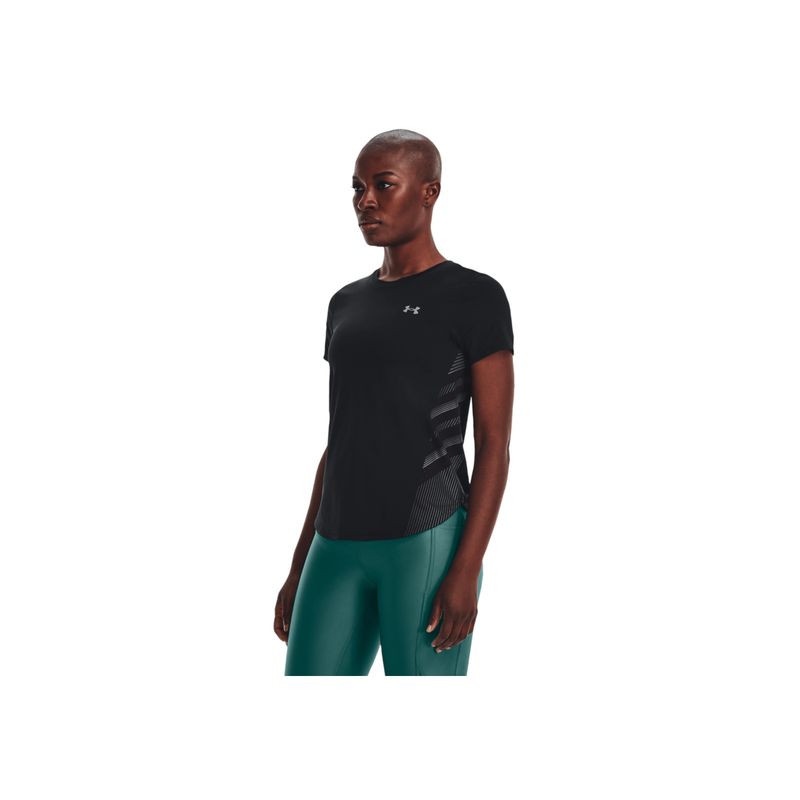UNDER ARMOUR - Camiseta Mujer UNDER ARMOUR UA ISO CHILL LASER T Negro UNDER ARMOUR.