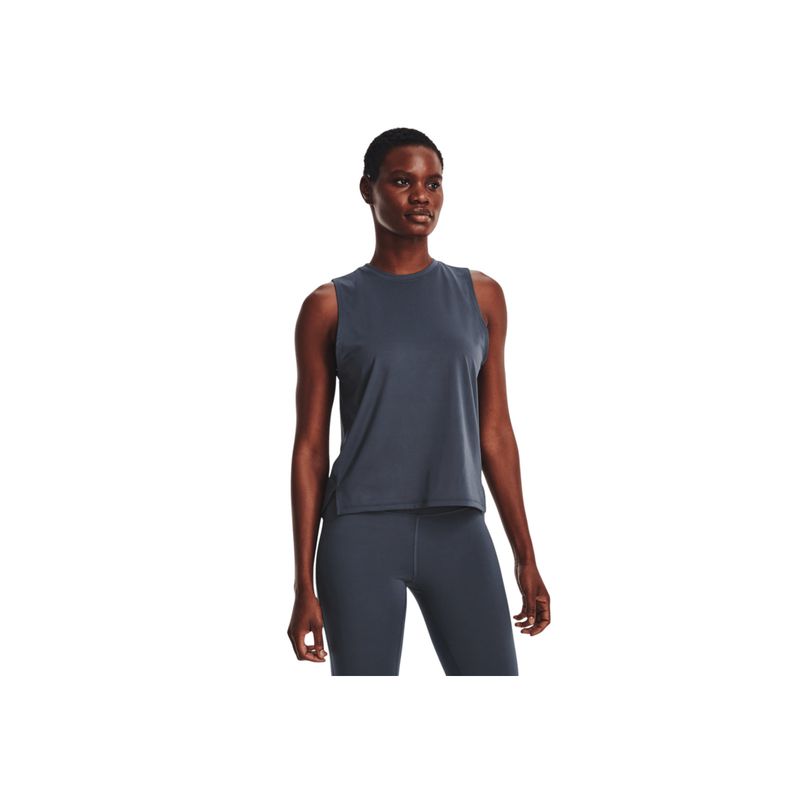 UNDER ARMOUR - Camiseta Mujer UNDER ARMOUR UA RUSH TANK Gris UNDER ARMOUR.