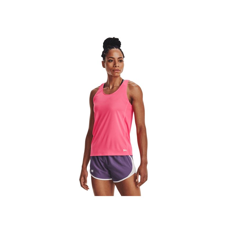 UNDER ARMOUR - Camiseta Mujer UNDER ARMOUR UA FLY BY TANK Rosa UNDER ARMOUR.