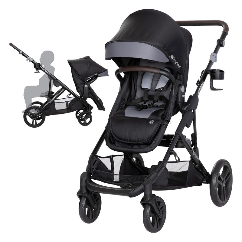 BABY TREND - Cochecito modular Baby Trend Morph 1 a 2 plazas modelo Dash