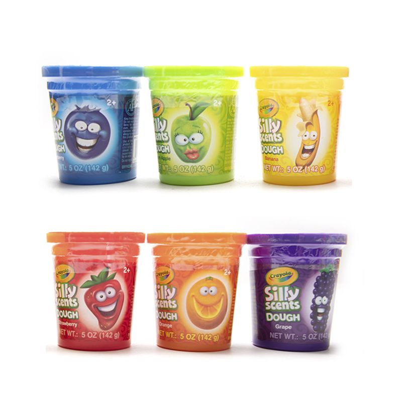 CRAYOLA - PACK DE 6 UNID. CRAYOLA MASAS Y PLASTILINAS AROMATICAS 5OZ