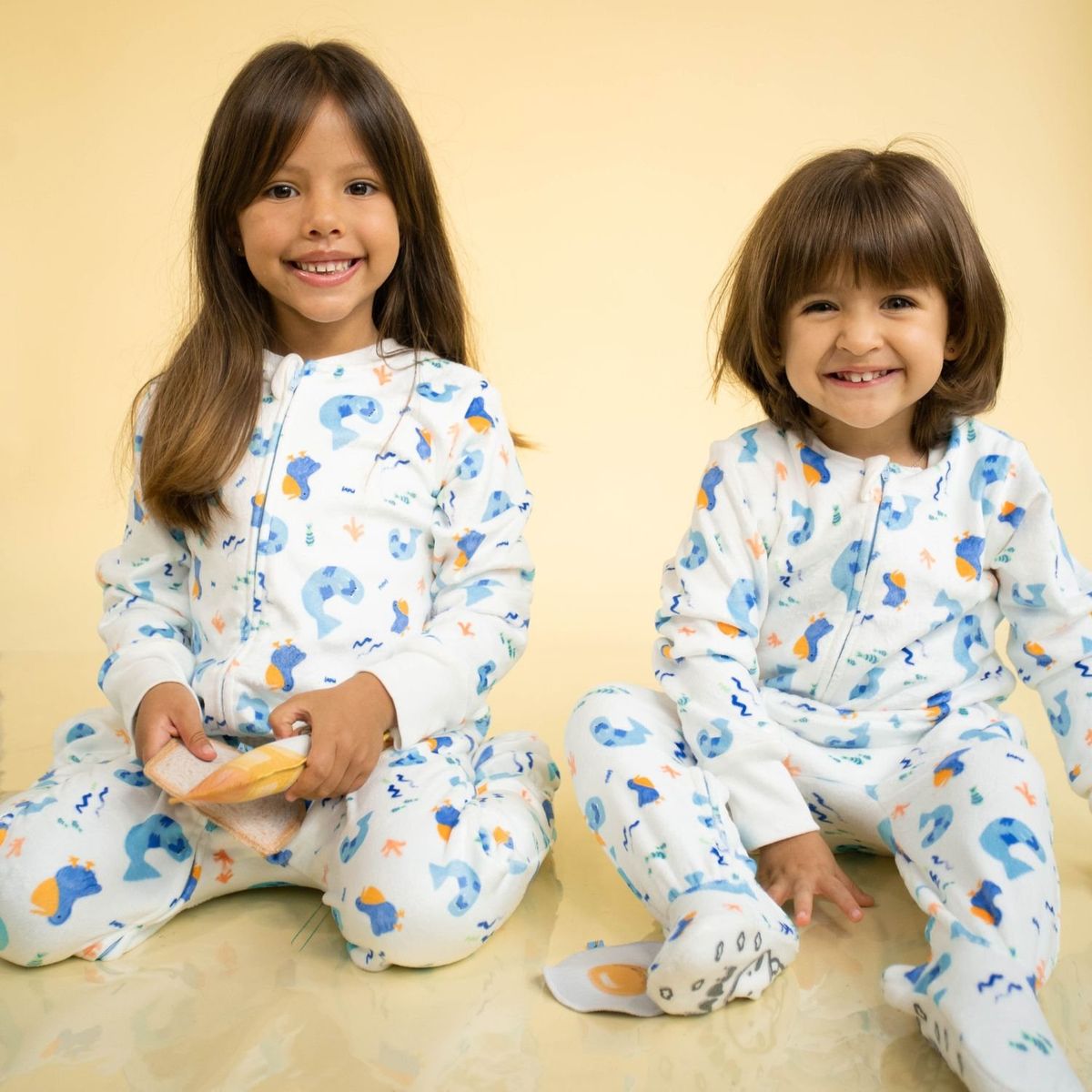 LAPU KIDS - Pijama Enteriza térmica Vida Marina