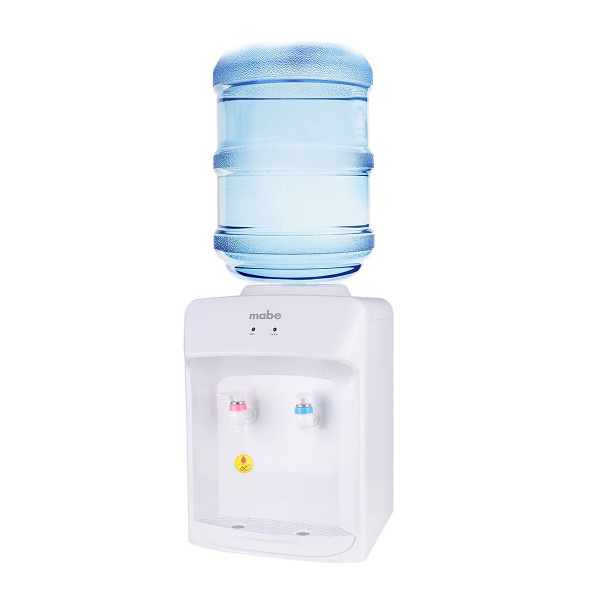 MABE - Dispensador de Agua de mesa 2 llaves Blanco Mabe EMMCHB