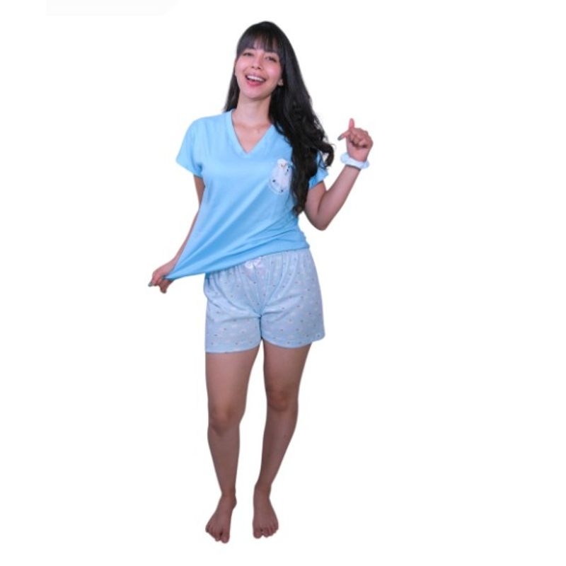 EMPIJAMADAS - Pijama Mujer Pantalón Corto