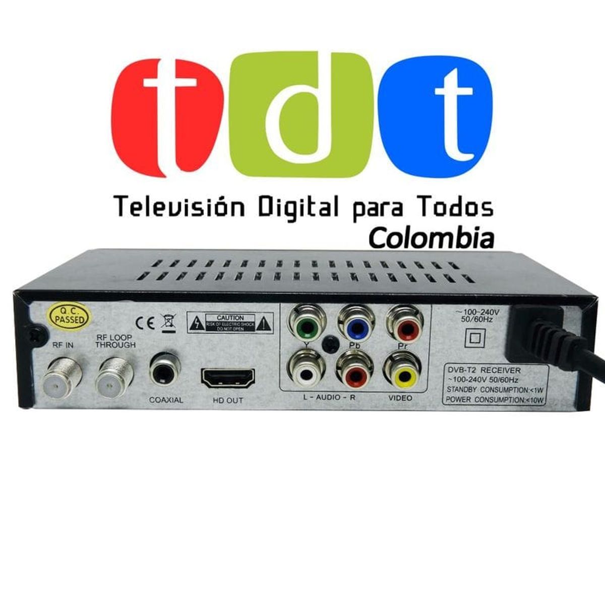 SKY - Decodificador TDT Original Televisión Digital HD DVB2