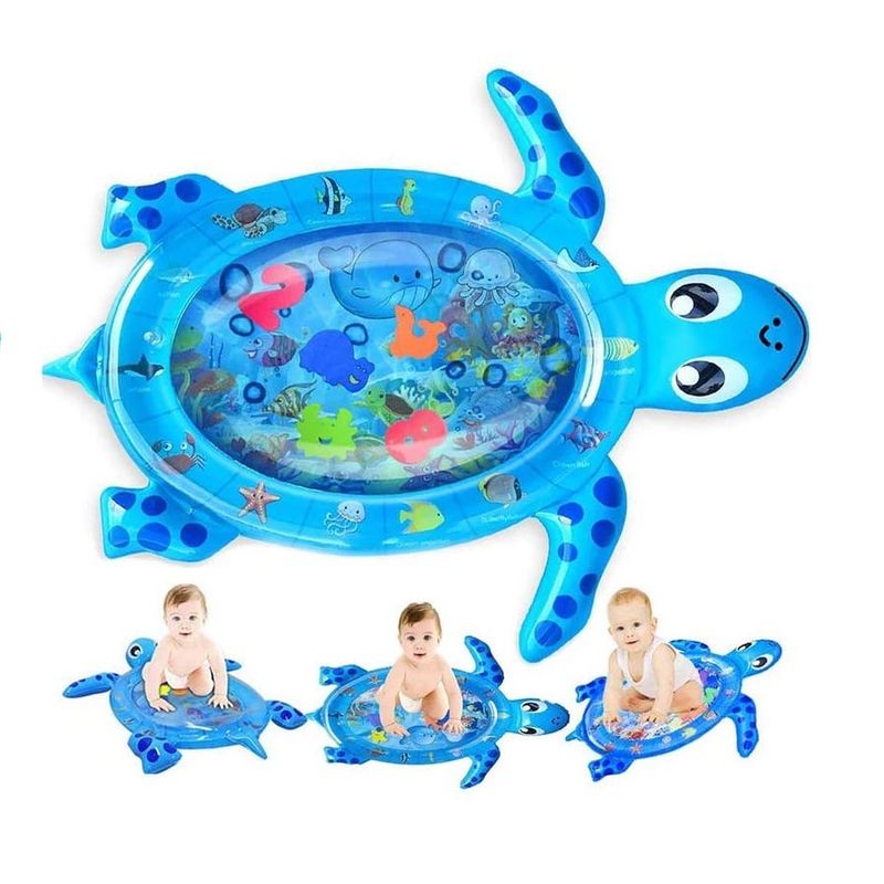 GENERICO - Colchoneta Tapete Inflable Agua Estimulación Para Bebe