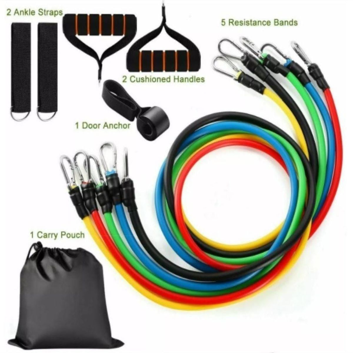 SKY - Kit De Bandas Tubulares De Resistencia Alta Calidad