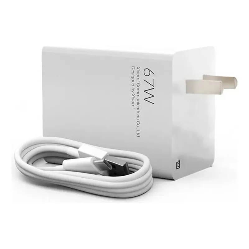 XIAOMI - Cargador Original Tipo C Xiaomi 67w Carga Rapida