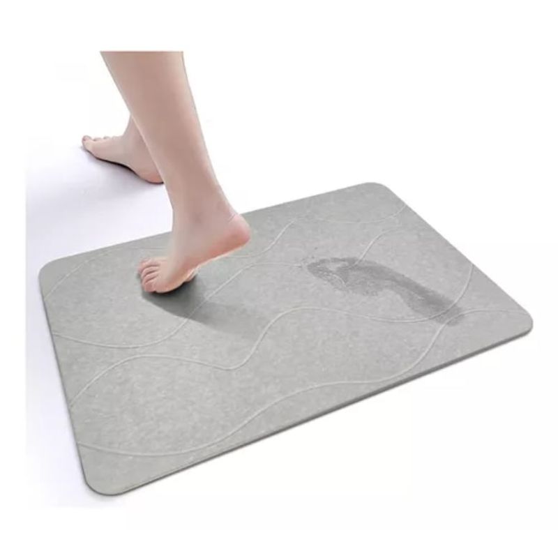 GENERICO - Tapete De Piedra Ultra Absorbente Antideslizante Secado Rápido Para Baño