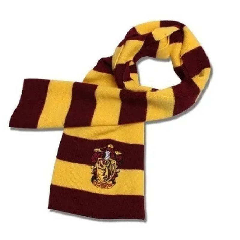 GENERICO - Bufanda Harry Potter Gryffindor Disfraz Cosplay Halloween