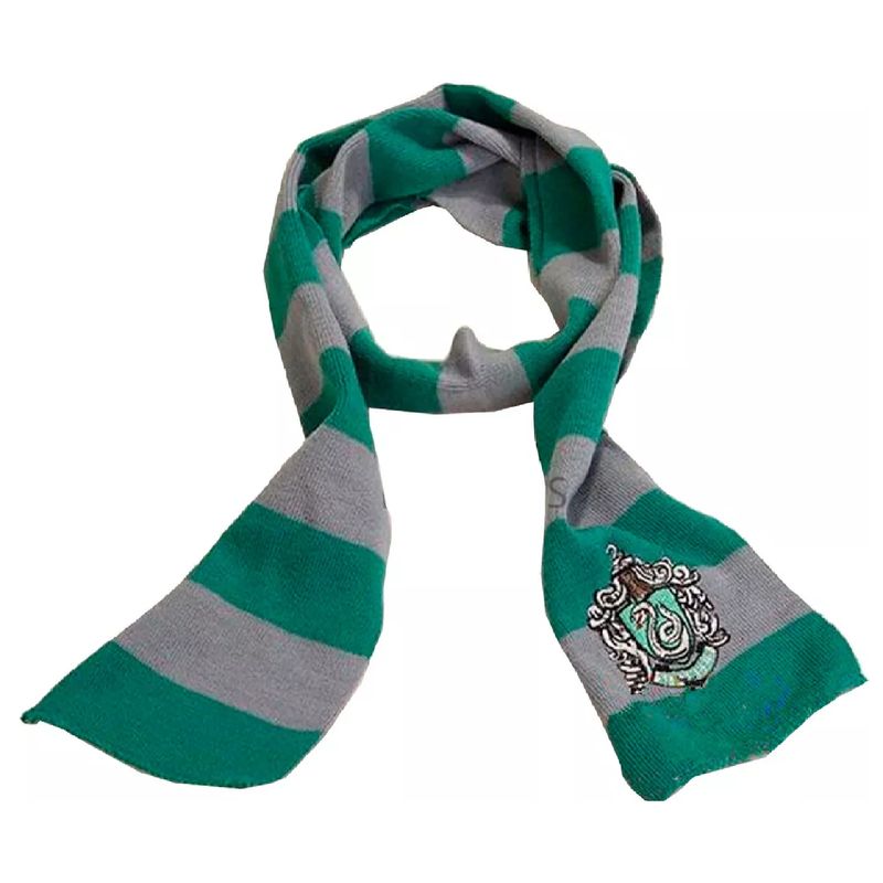 GENERICO - Bufanda Harry Potter Slytherin Disfraz Cosplay Halloween