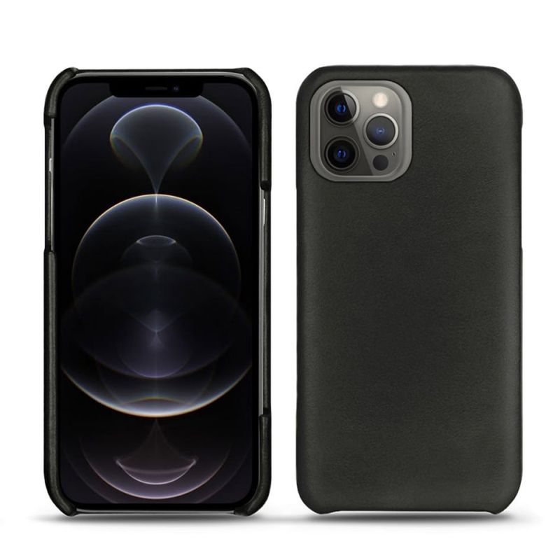 GENERICO - Funda De Piel 100% Cuero Puro Lujo Noreve  Para iPhone 12 Pro
