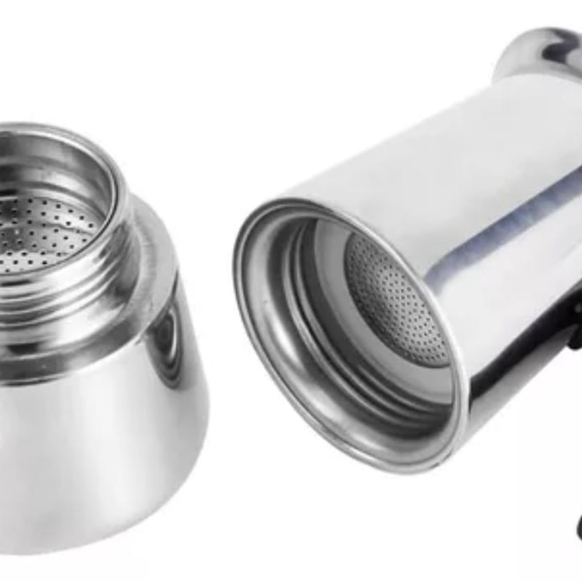 GENERICO - Cafetera Italiana Espresso Maker Acero Quirurgico 9 Tazas