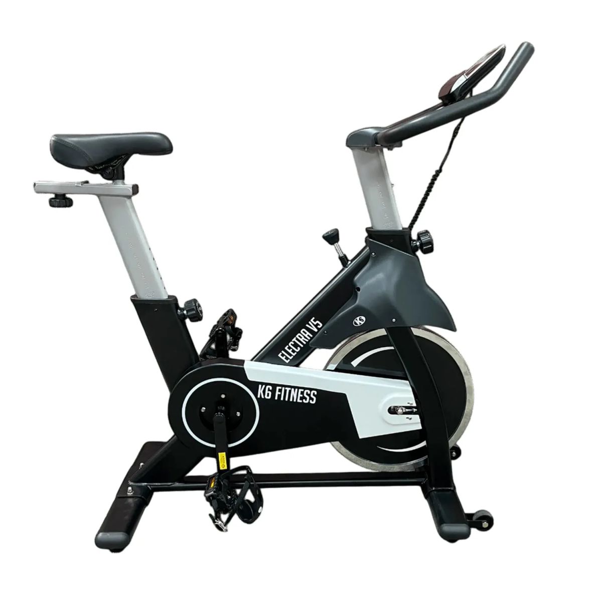 K6 - Bicicleta Spinning Estatica Silenciosa Electra V5 K6