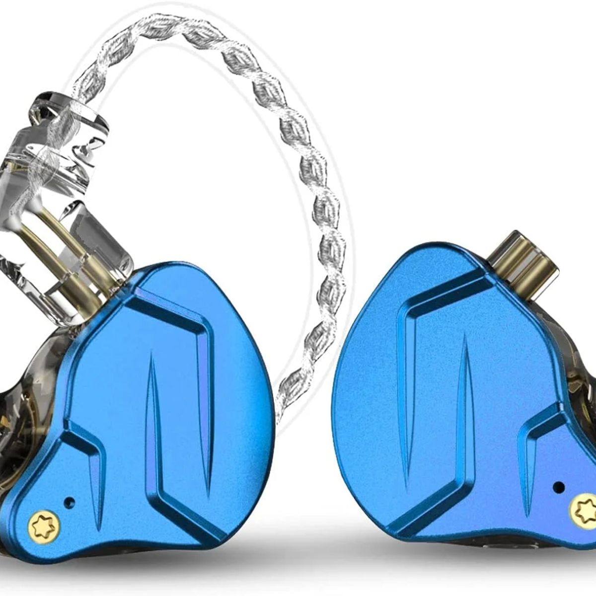 KZ - Audifonos In-ear KZ ZSN pro Golden Blue con microfono