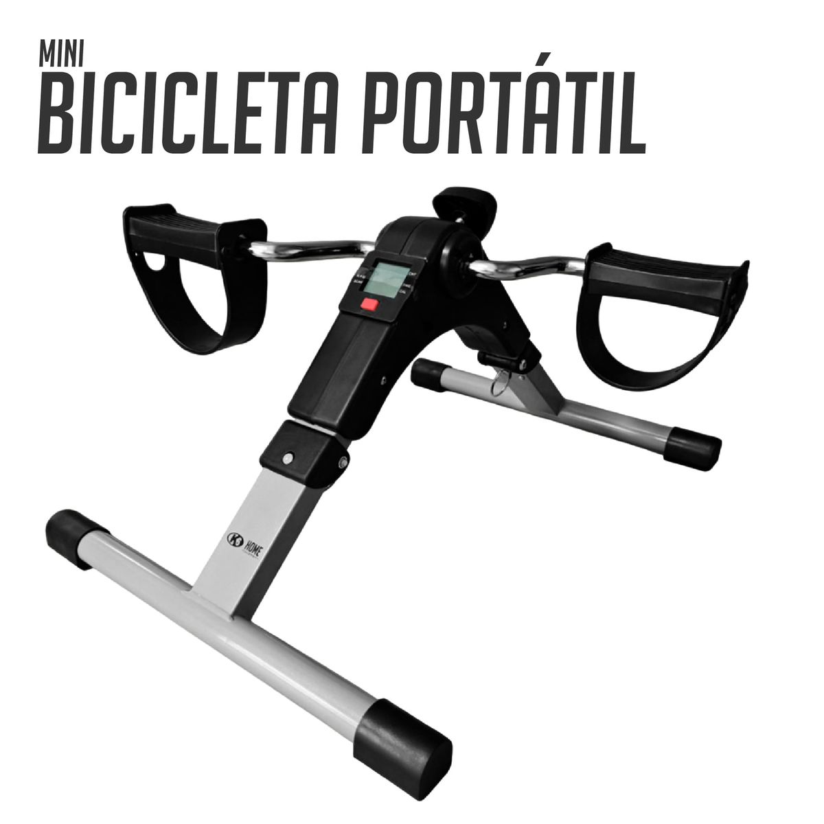 K6 - Mini Bicicleta Estática Ejercitador Pedal Portátil K6
