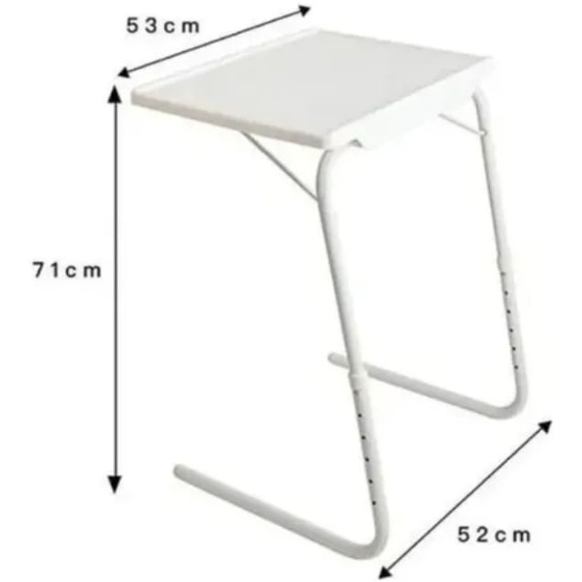 GENERICO - Mesa Table Mate Ii Tv Ajustable Multiusos Portátil Plegable