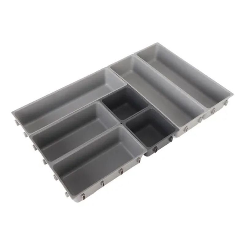 GENERICO - Organizador De Cajones Para Cubiertos Plástico Resistente