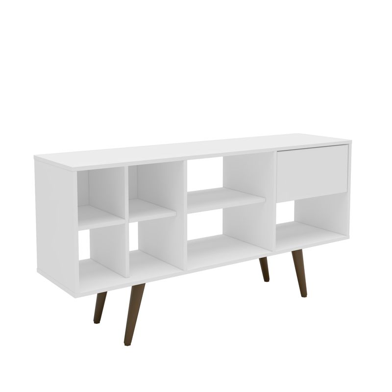 MULTIMUEBLES - RACK TV 60 AUSTRIA BLANCO 136X69.5X35