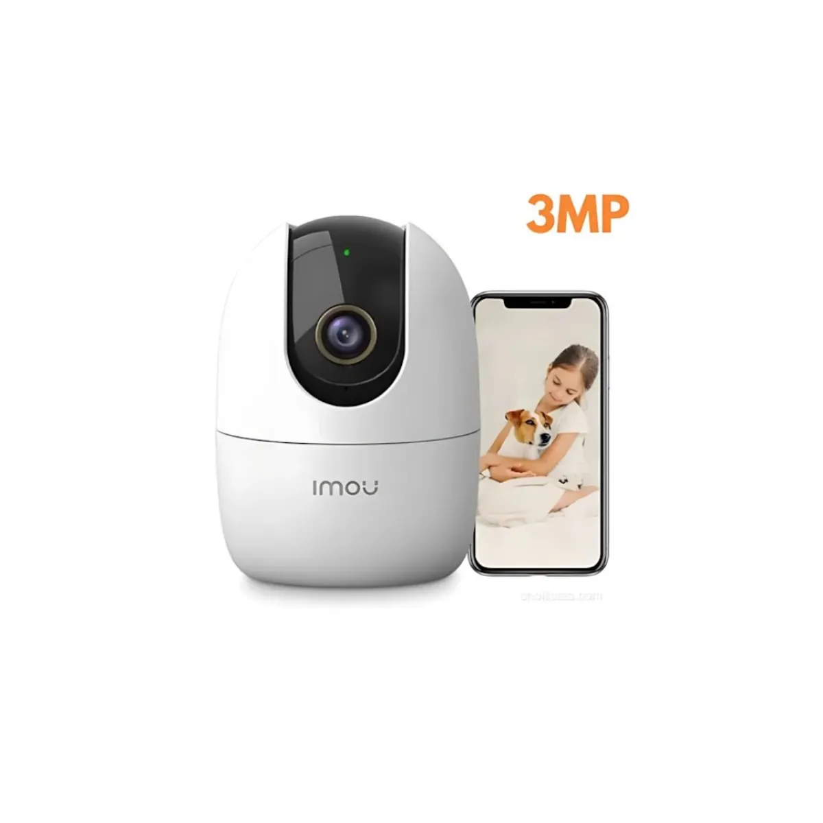 IMOU - Ranger 2 Camara de Seguridad Wifi  de 3mp Robotica 360 vigilancia hogar
