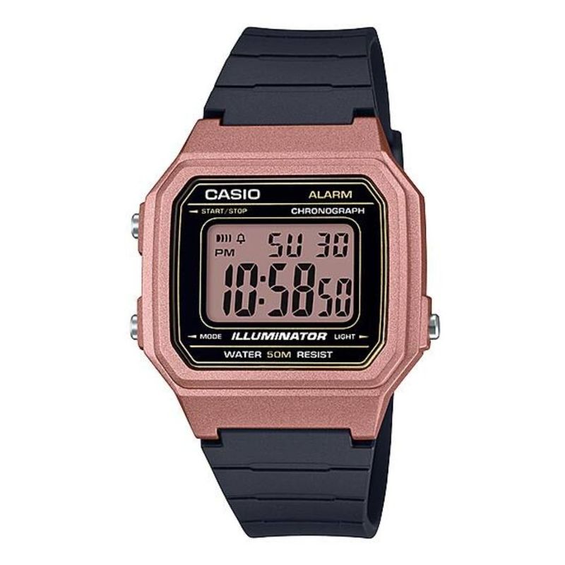 CASIO - Reloj Casio Modelo W-217HM-5A Diseño Deportivo