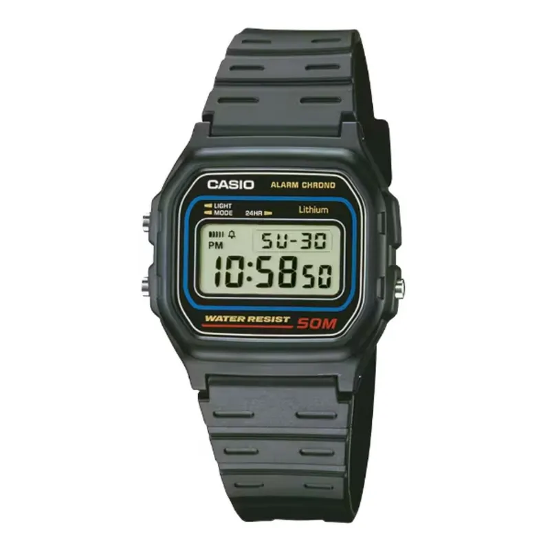 CASIO - Reloj Casio Modelo W-59-1V Diseño clásico