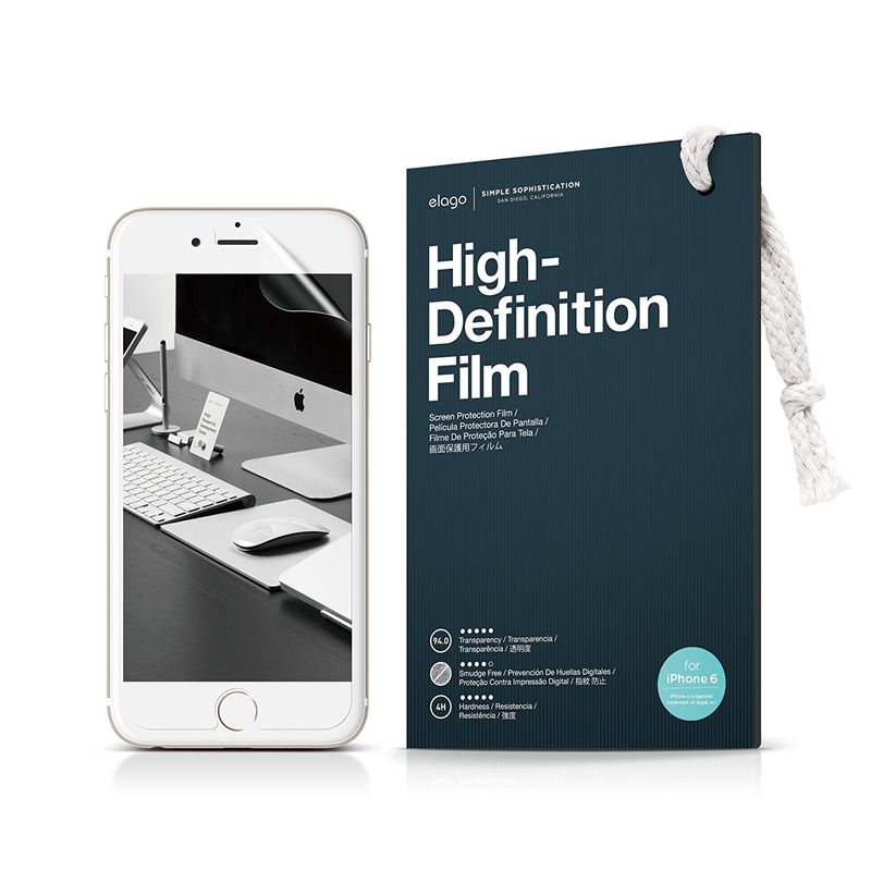 ELAGO - ELAGO Protector De Pantalla Para iPhone 6 / 6s X 2 Unid
