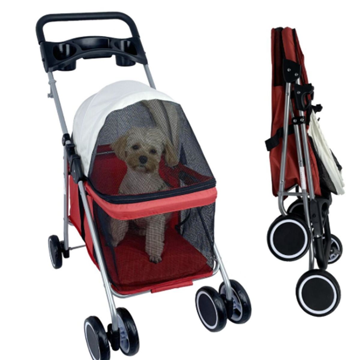GENERICO - Coche Para Mascotas De Todas Las Edades