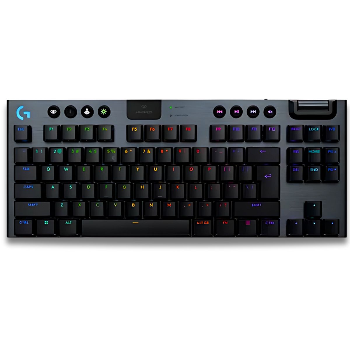 LOGITECH - TECLADO MECANICO RGB INALAMBRICO GAMING LOGITECH G915 X TKL NEGRO
