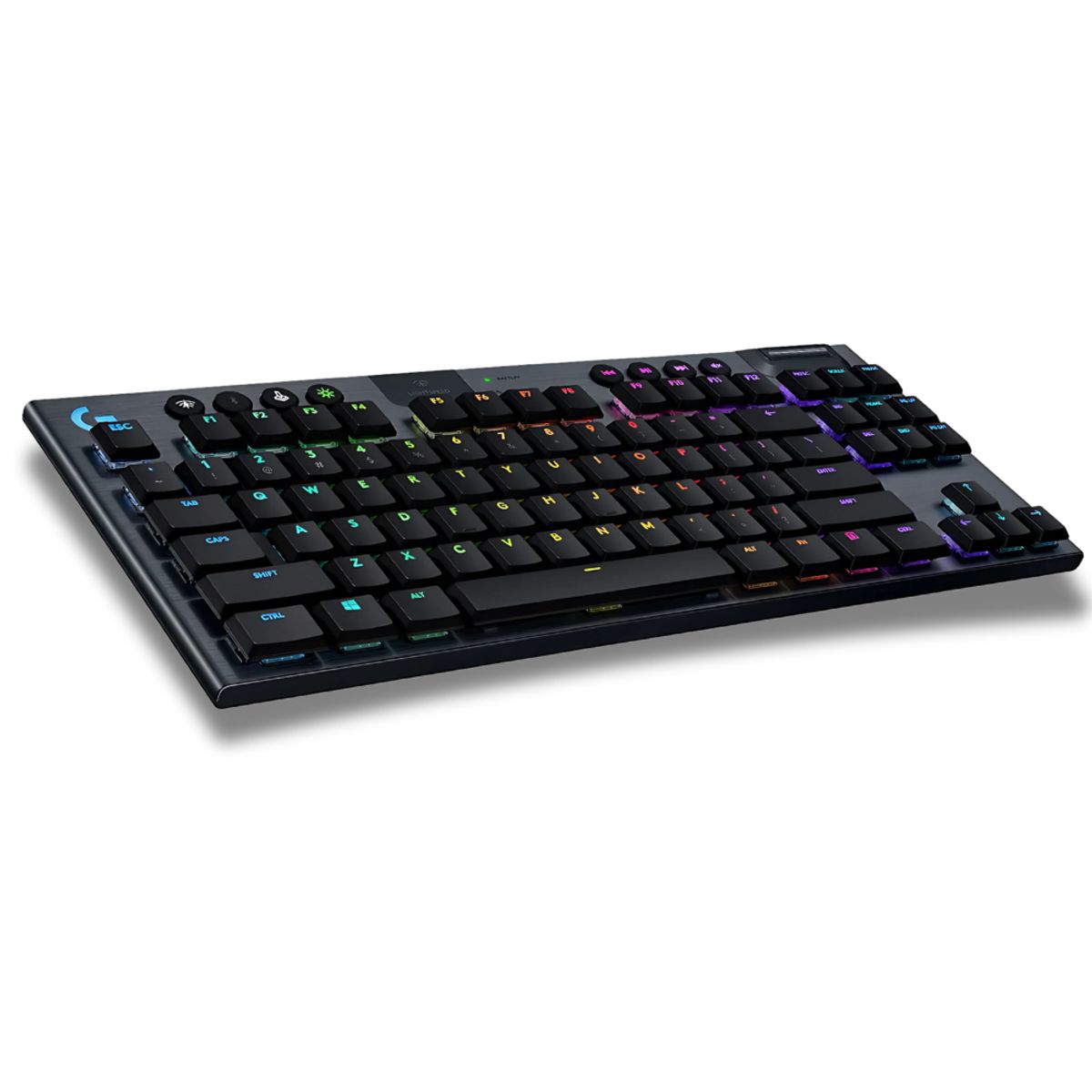 LOGITECH - TECLADO MECANICO RGB INALAMBRICO GAMING LOGITECH G915 X TKL NEGRO