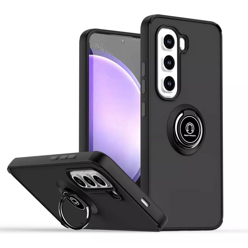 GENERICO - Funda Estuche Case Mate Compatible Infinix Hot 50 Pro Plus Negro